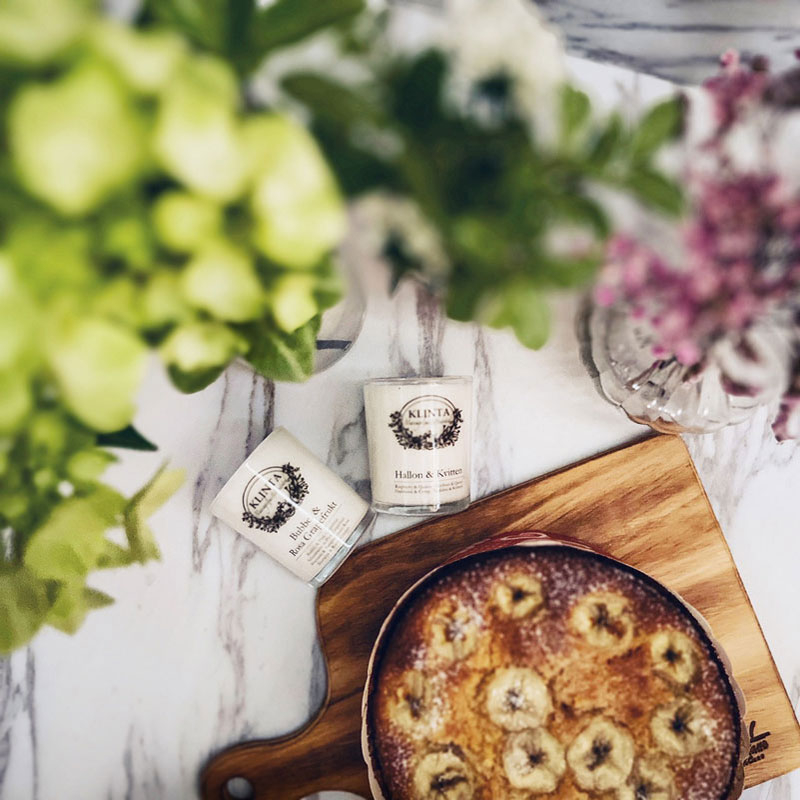 Klinta Massageljus Bubbel & Rosa Grape